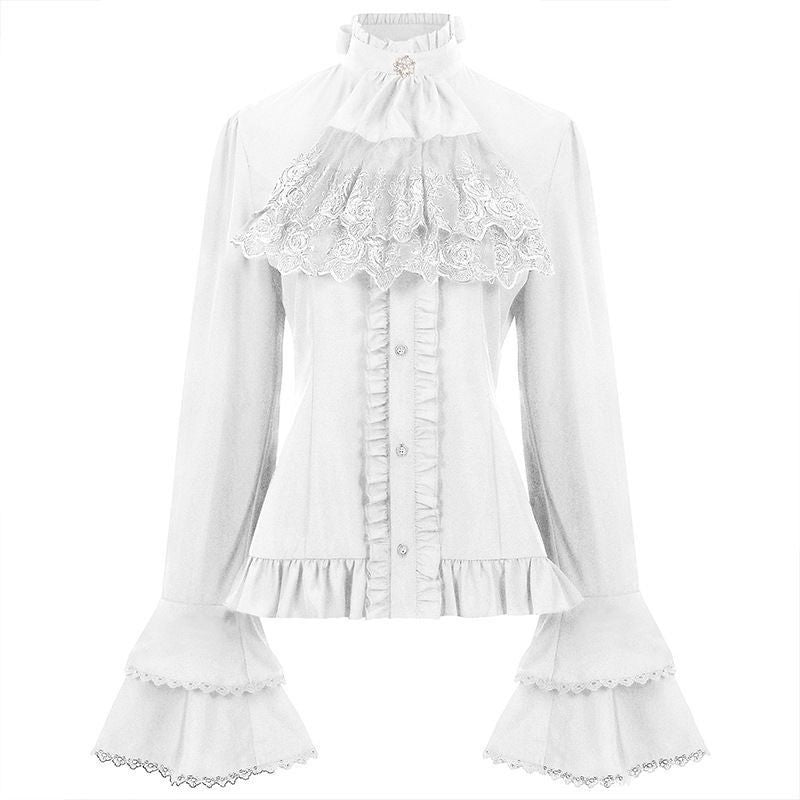 Women's Pleated Shirt  US-64D183