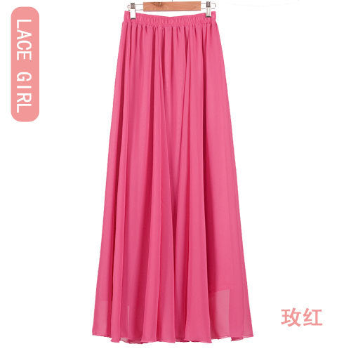 Large Size A-shaped Skirt Beach Skirt  69A683