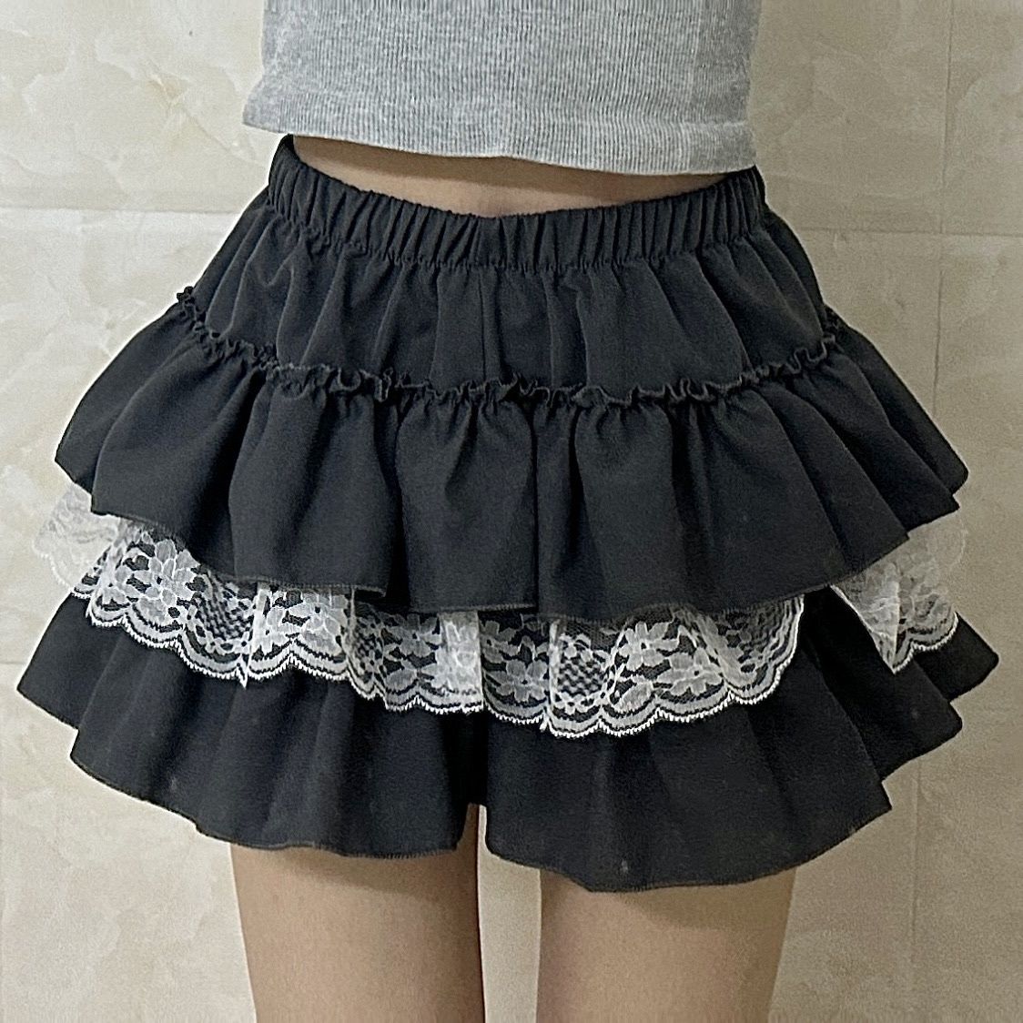 Lace Cake Ballet Skirt US 64D206