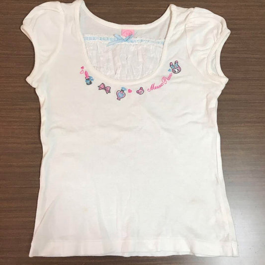 Bow Short-sleeved T-shirt SAB026/SAB027