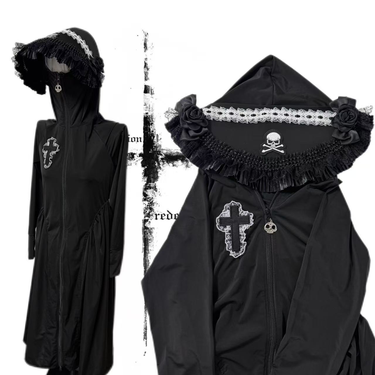 Gothic Skull Sun Protection Jacket SA985/SA986