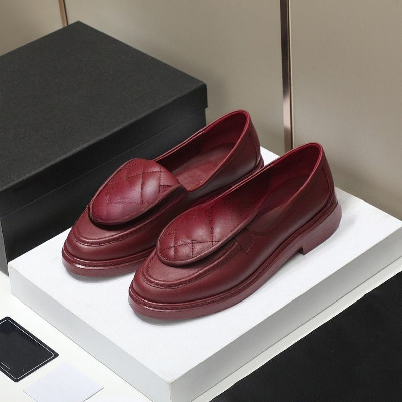 Vintage Rhombus Single Shoes Women SA556