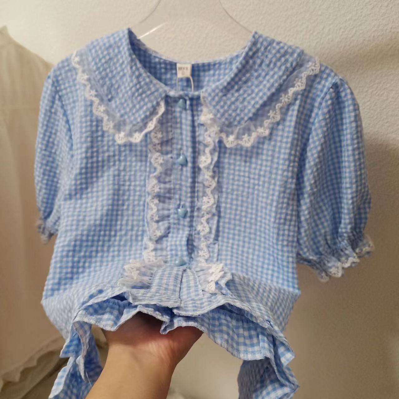 Puff Sleeve Shirt  US 64D107