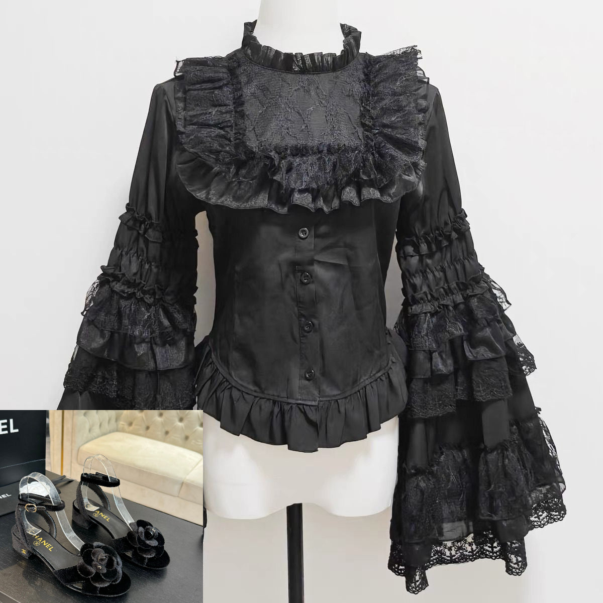 Gothic Gorgeous Sleeve Shirt SAB204
