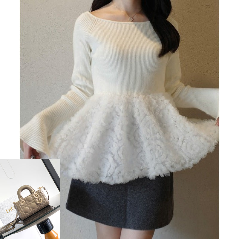 Long Sleeve Knitted Sweater SA611