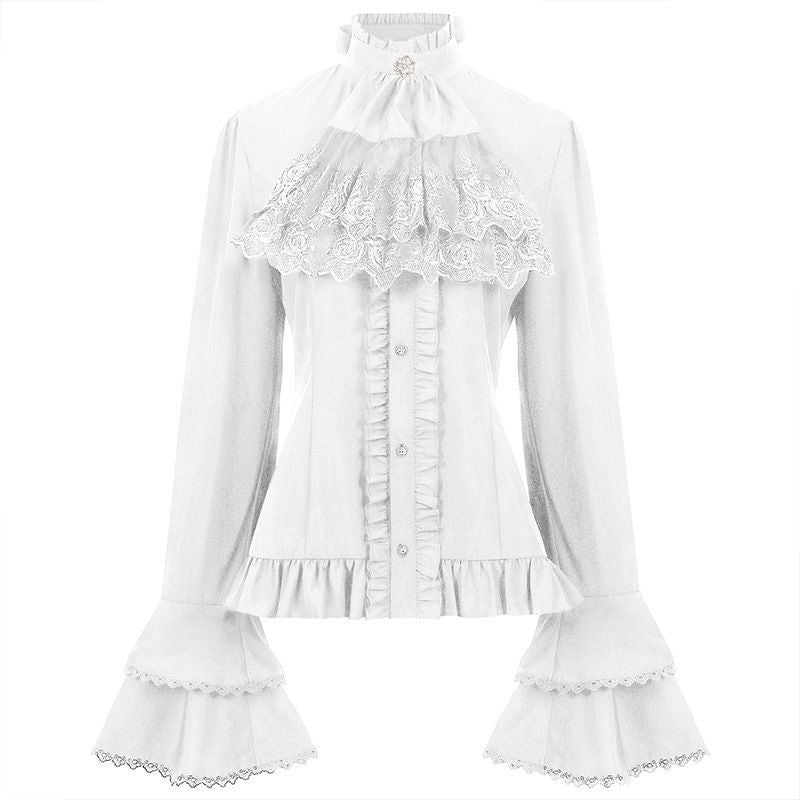 Women's Pleated Shirt  US-64D183