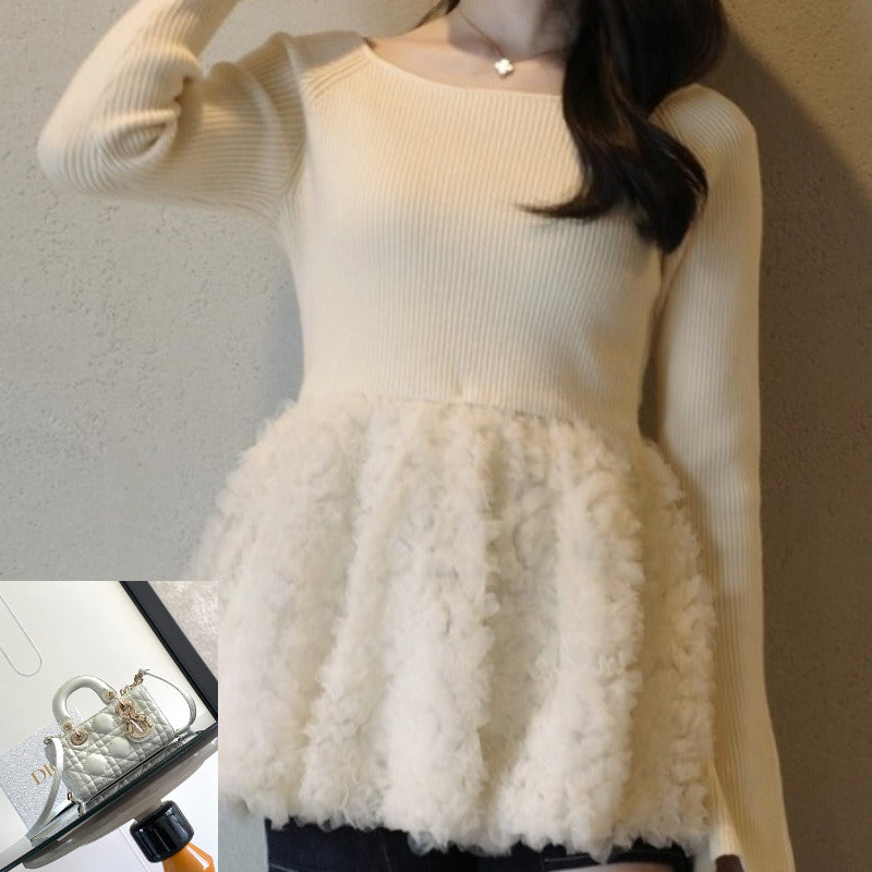 Long Sleeve Knitted Sweater SA611
