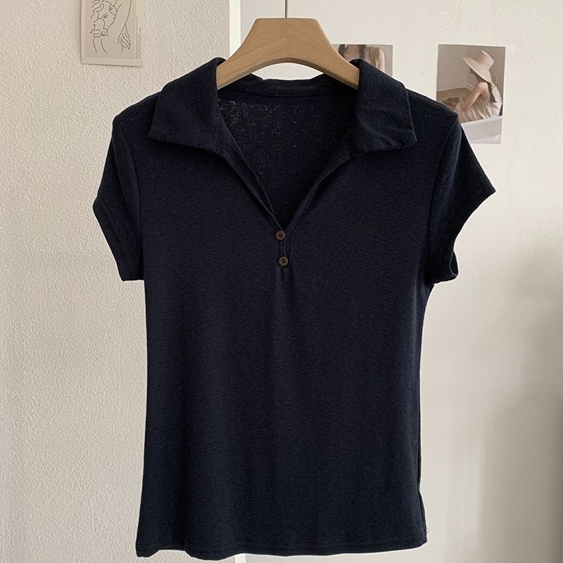 Collared T-shirt, Short Sleeve SAB115