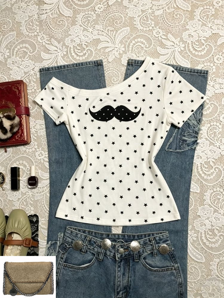 Stars Short Sleeve T-shirt SA894