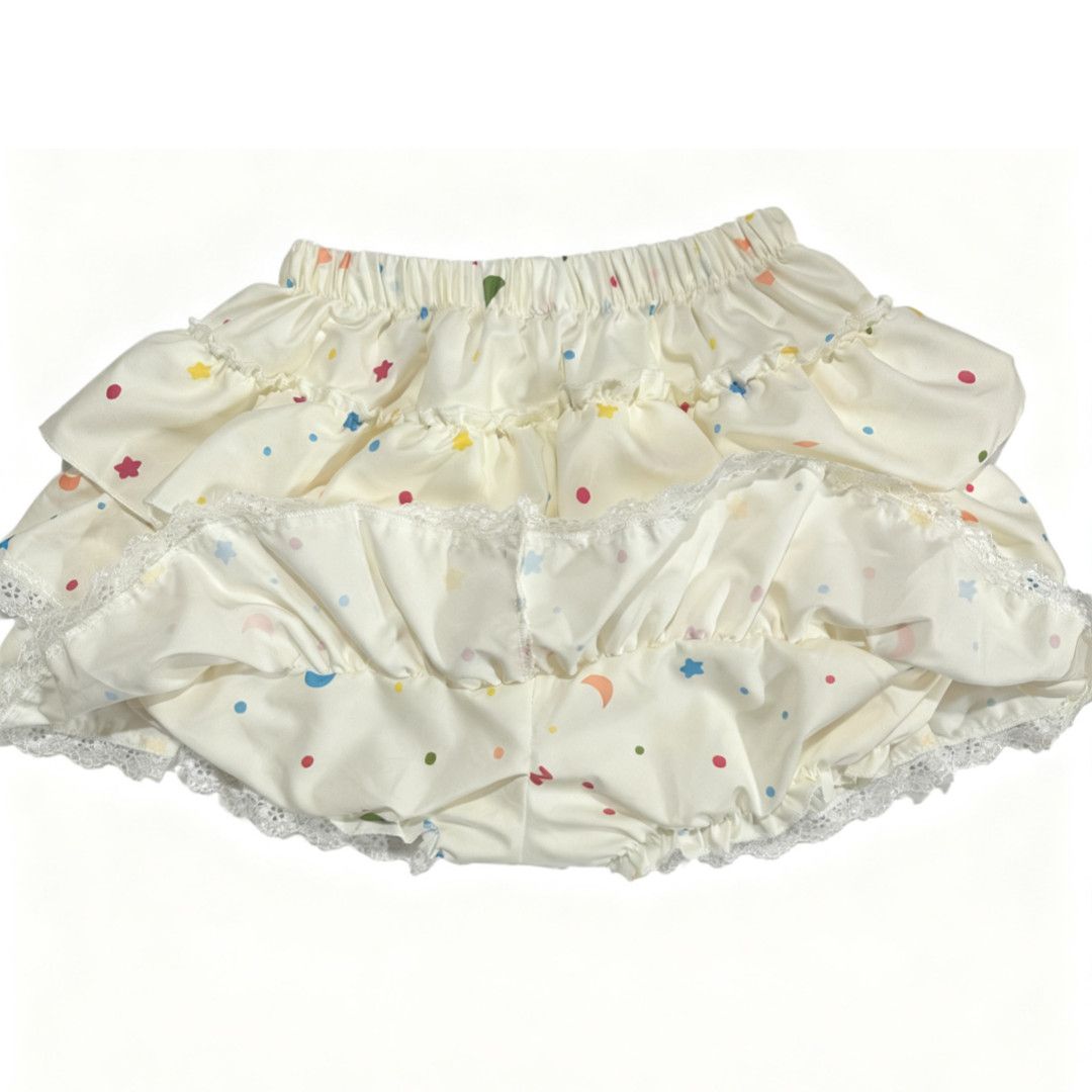 Polka Dot Printed Tutu Skirt  US 64D205