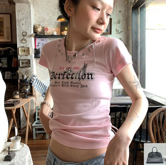E-girls Aesthetic Y2k Top Grunge