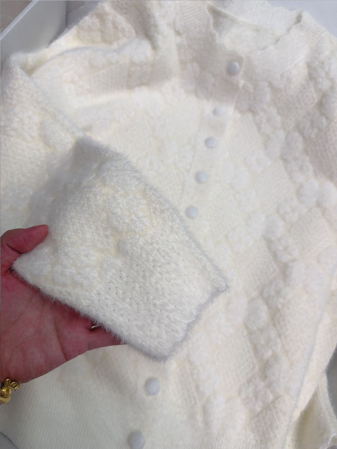 Lace Cardigan Sweater SAB202