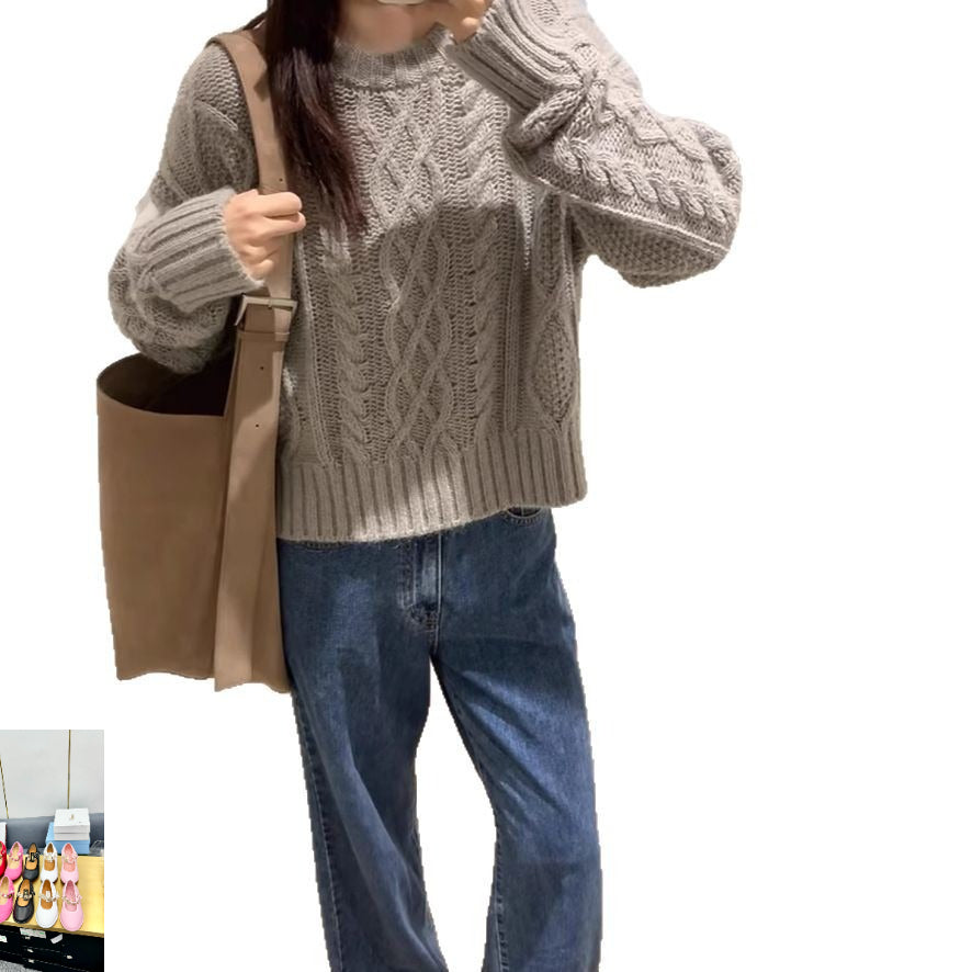 Twist Crew Neck Sweater Women SA499