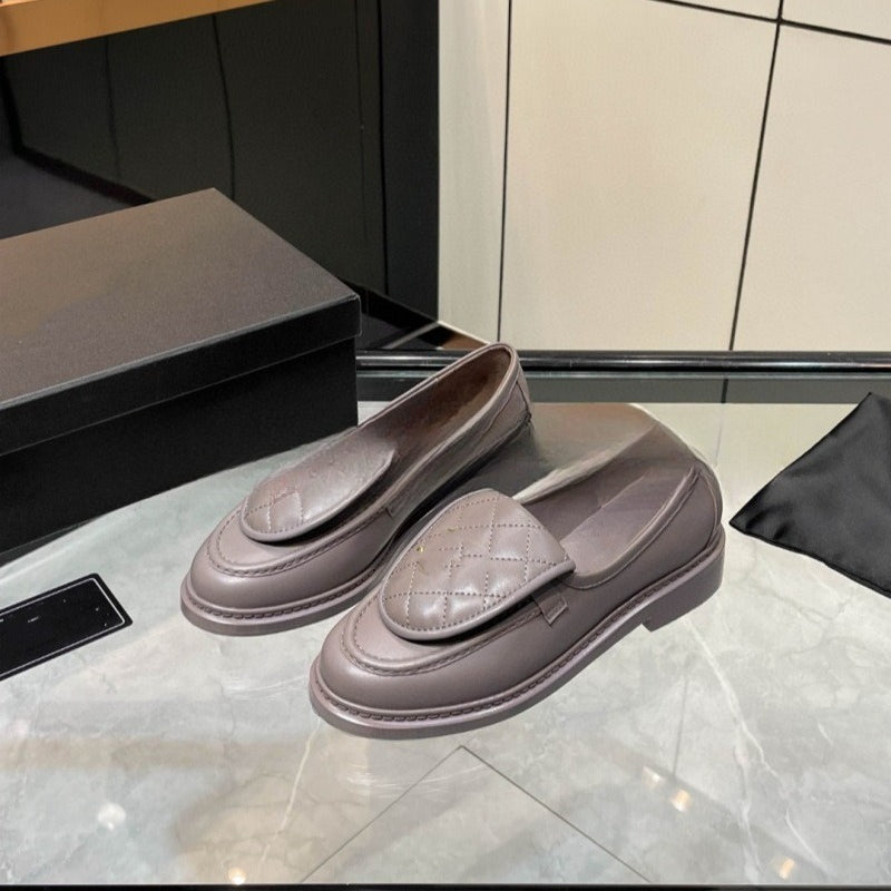 Vintage Rhombus Single Shoes Women SA556