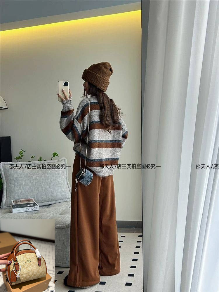 Striped Knitted Cardigan SA483