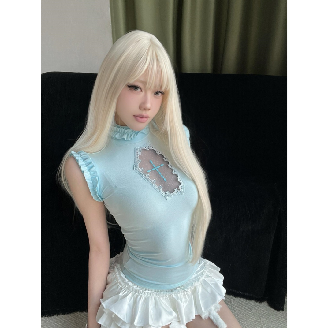 Lace Sleeveless Vest SA837