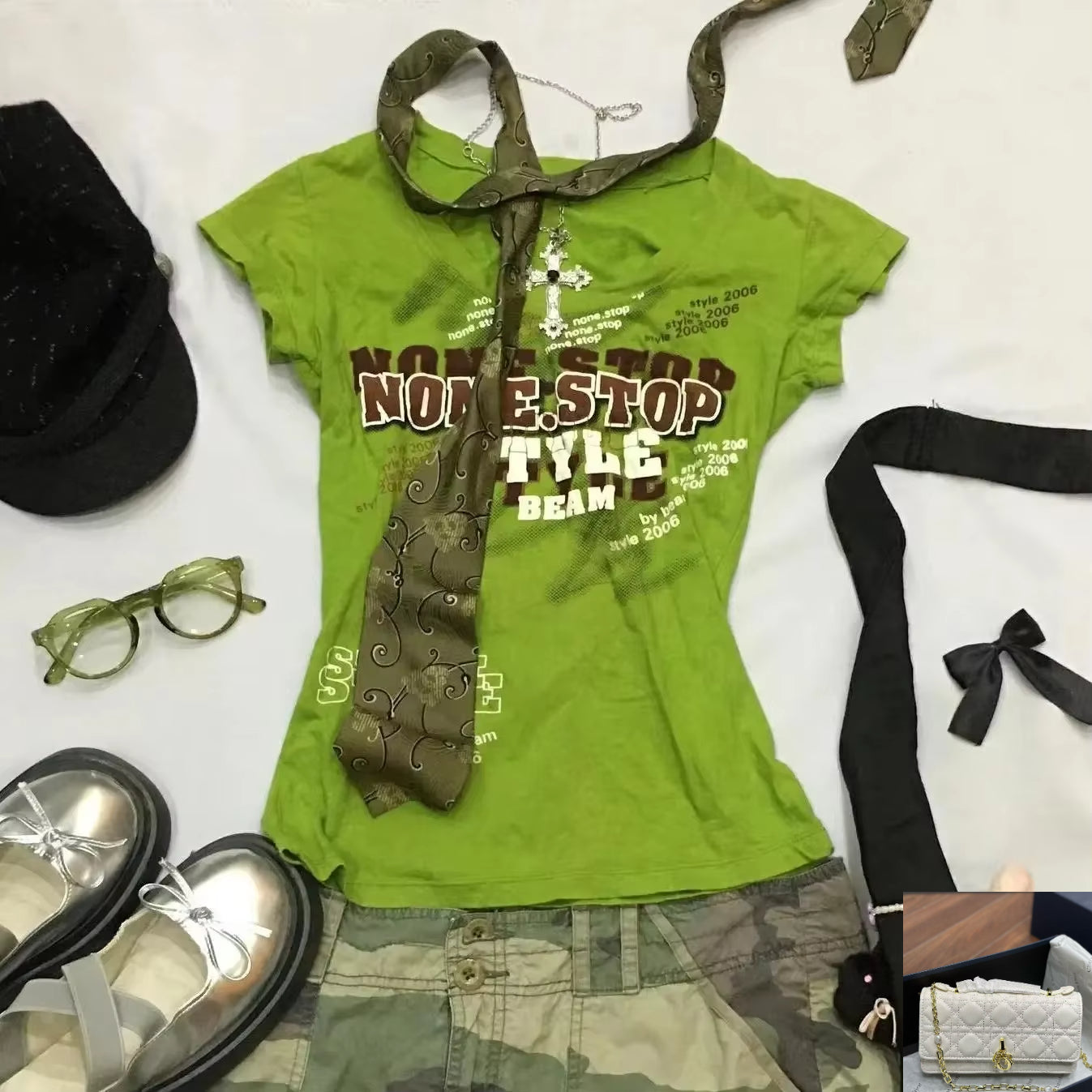Letter Print Short Sleeve T shirts SA289