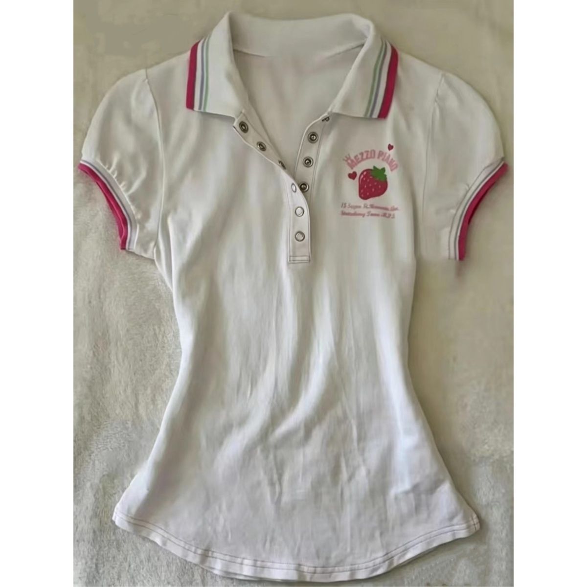 Strawberry Short Sleeve T-shirt  SAB028