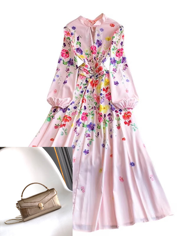 Women's Hollow Round Neck Dress SA746