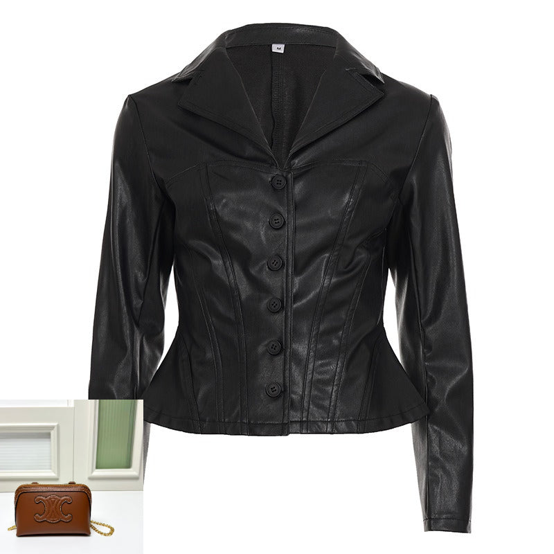 Vintage Waist Jacket Top Women SA459