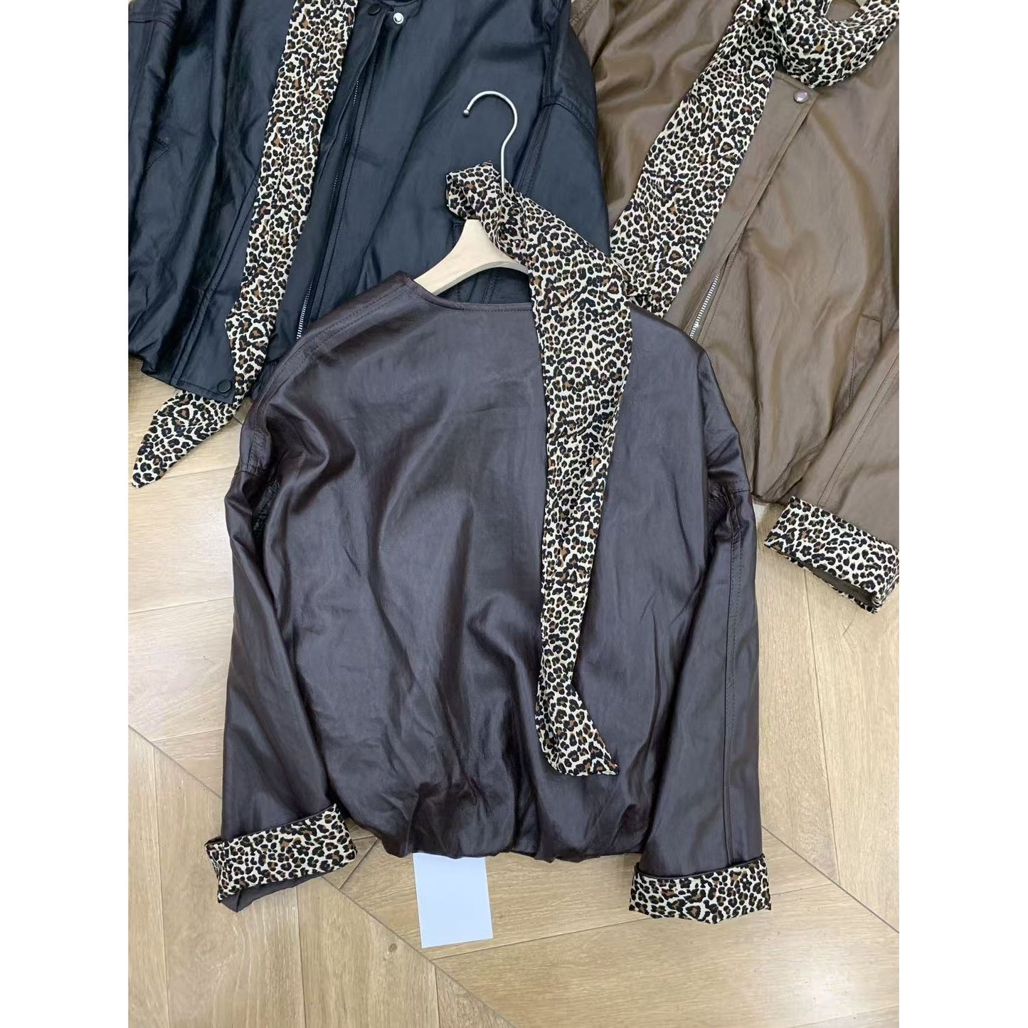 Korean Leopard Print Jacket  SAB151/SAB152
