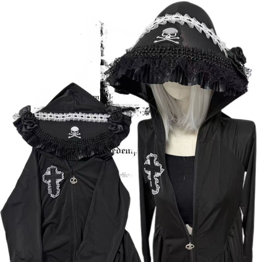 Gothic Skull Sun Protection Jacket SA985/SA986