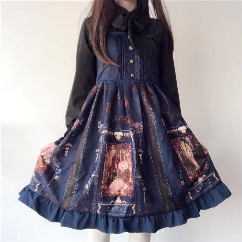 Peter Pan Collar Lolita Long Sleeve Blouse US-64D188