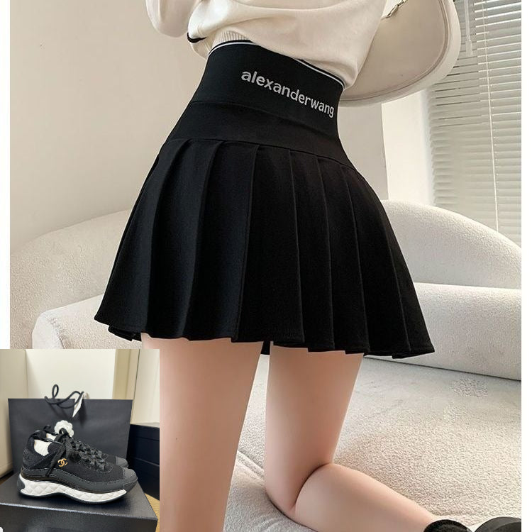 Women's Elastic Waist Pleated Skirt  SA946