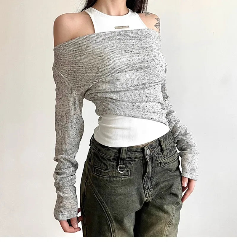 American Retro Long Sleeve T-shirts SA203