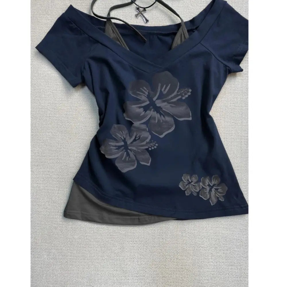 American Retro Vintage Short-sleeved T-shirt SP015/SP022/SP023/SP024