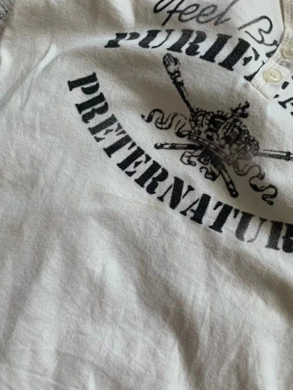 American Vintage Simple V-neck Short Sleeve Tshirts