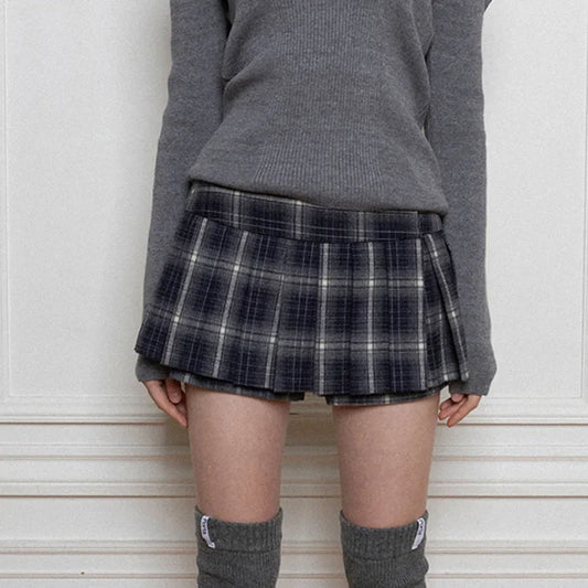 Euramerican All Match Preppy Style Skirts SA196
