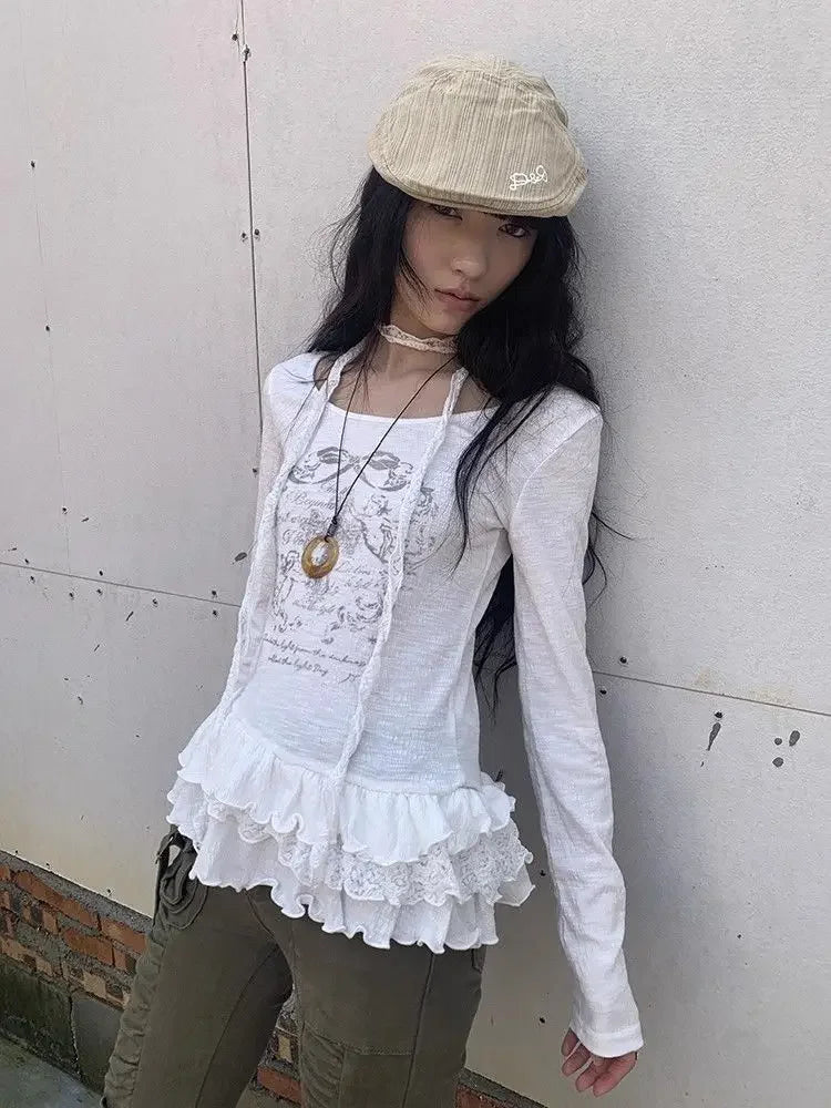 Chic Vintage Graphic Print Tshirts SA210