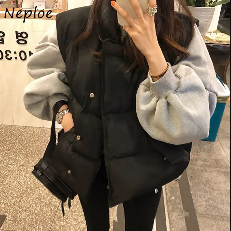 Stand Collar Chic Veste Femme SA090