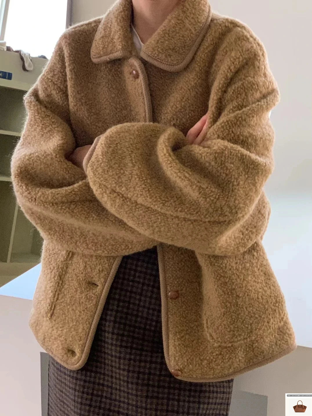 Minimalist Sweet Cute  Coats SA108  28x15.5x8 cm