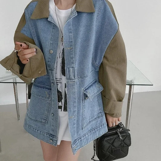 Denim Jacket Y2K Streetwear Washed Coats SA031/SA141