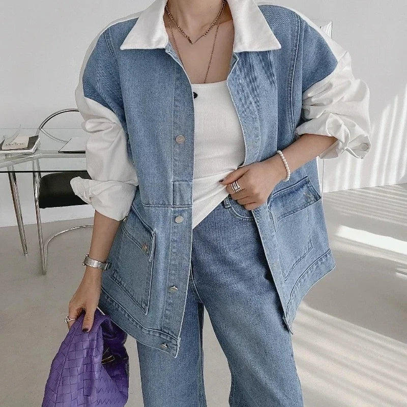 Denim Jacket Y2K Streetwear Washed Coats SA031/SA141