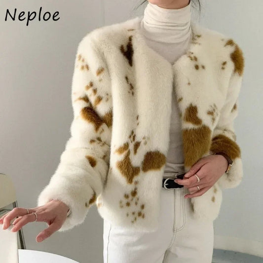 O Neck Panelled Print Women Clothing  Jacket