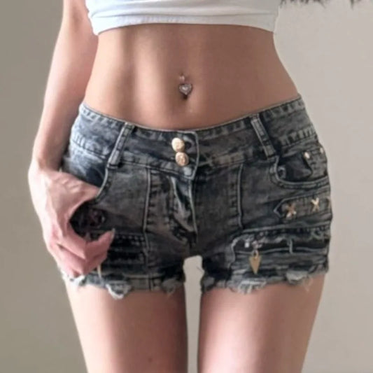 Vintage Popular Heavy Hip Hop Punk Girl Bottoms SA199