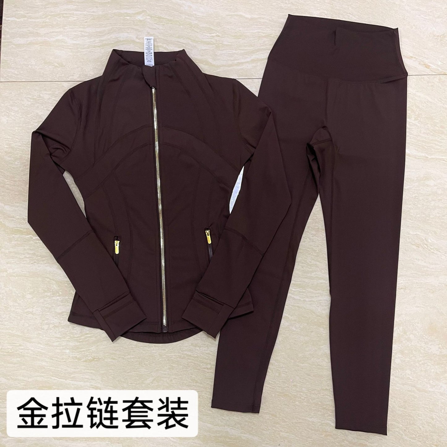 Yoga Suit Long Sleeve Jacket Set SA515