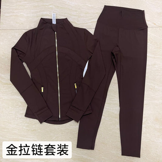 Yoga Suit Long Sleeve Jacket Set SA515