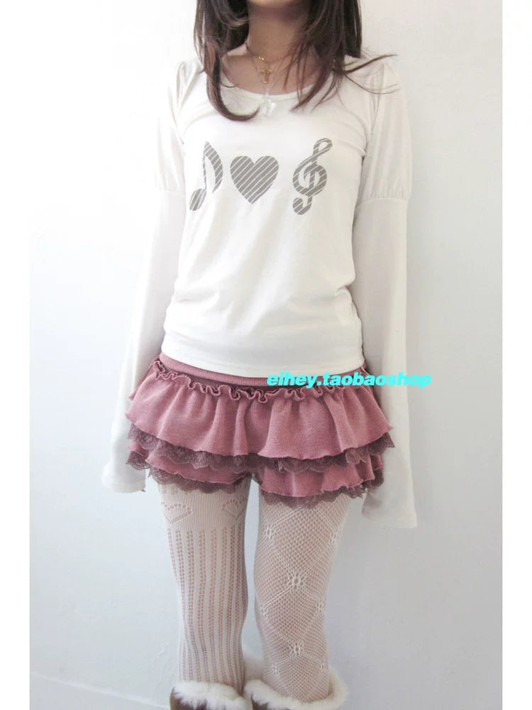 Crew Neck Pullover Skinny Long Sleeve T-Shirt Top Women  SA610