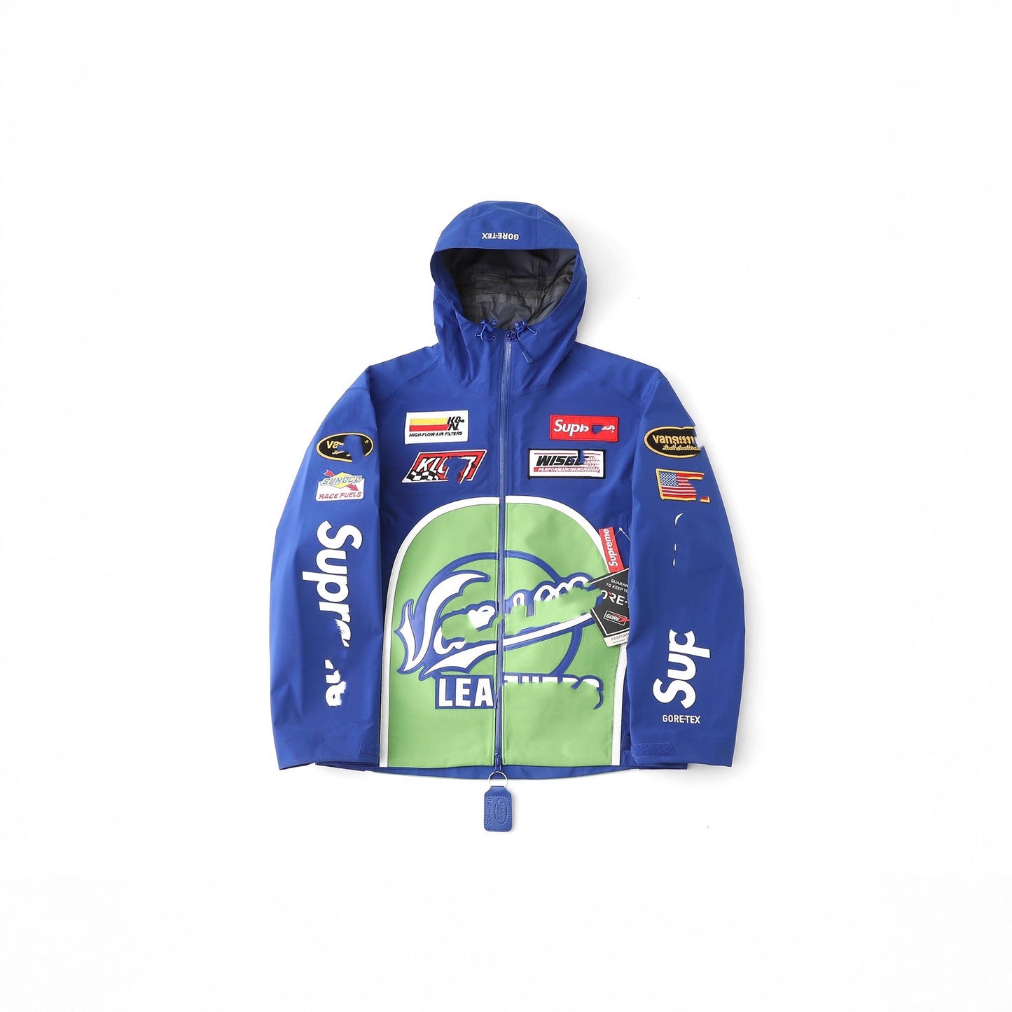 Decal Waterproof Zipper Jacket SP095