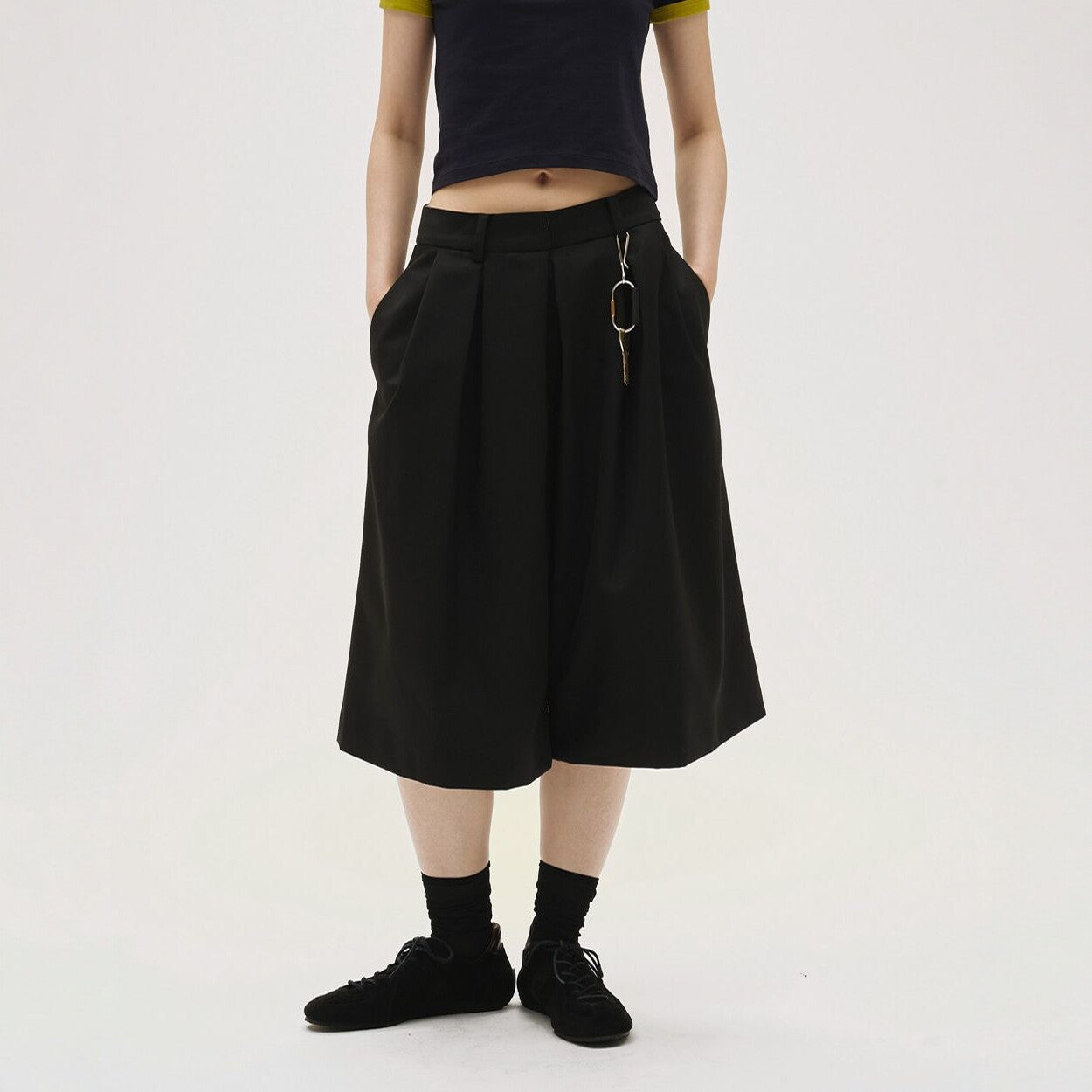 Women's High Waist Wide Leg Pants 64E937