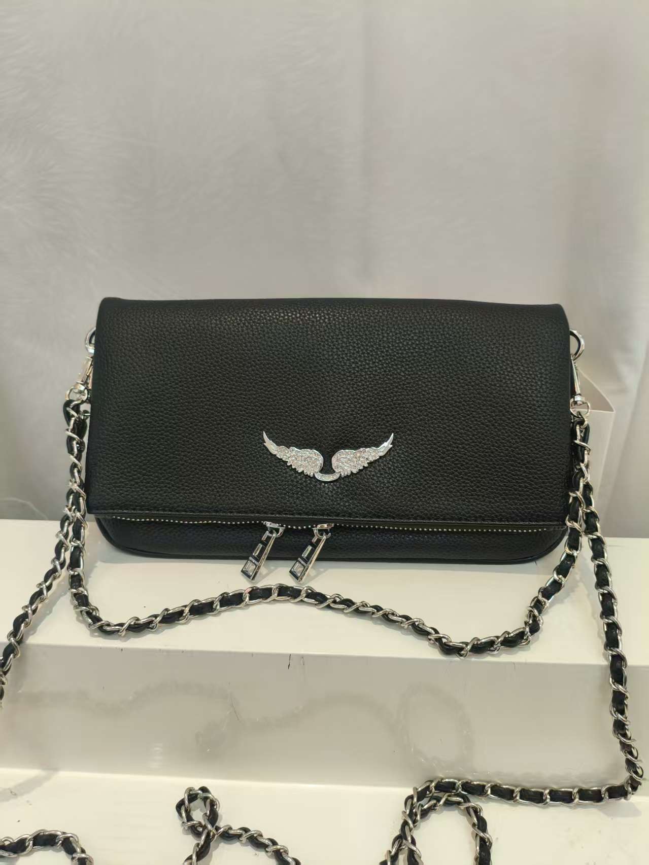 Pu Metal Chain Bag SA834