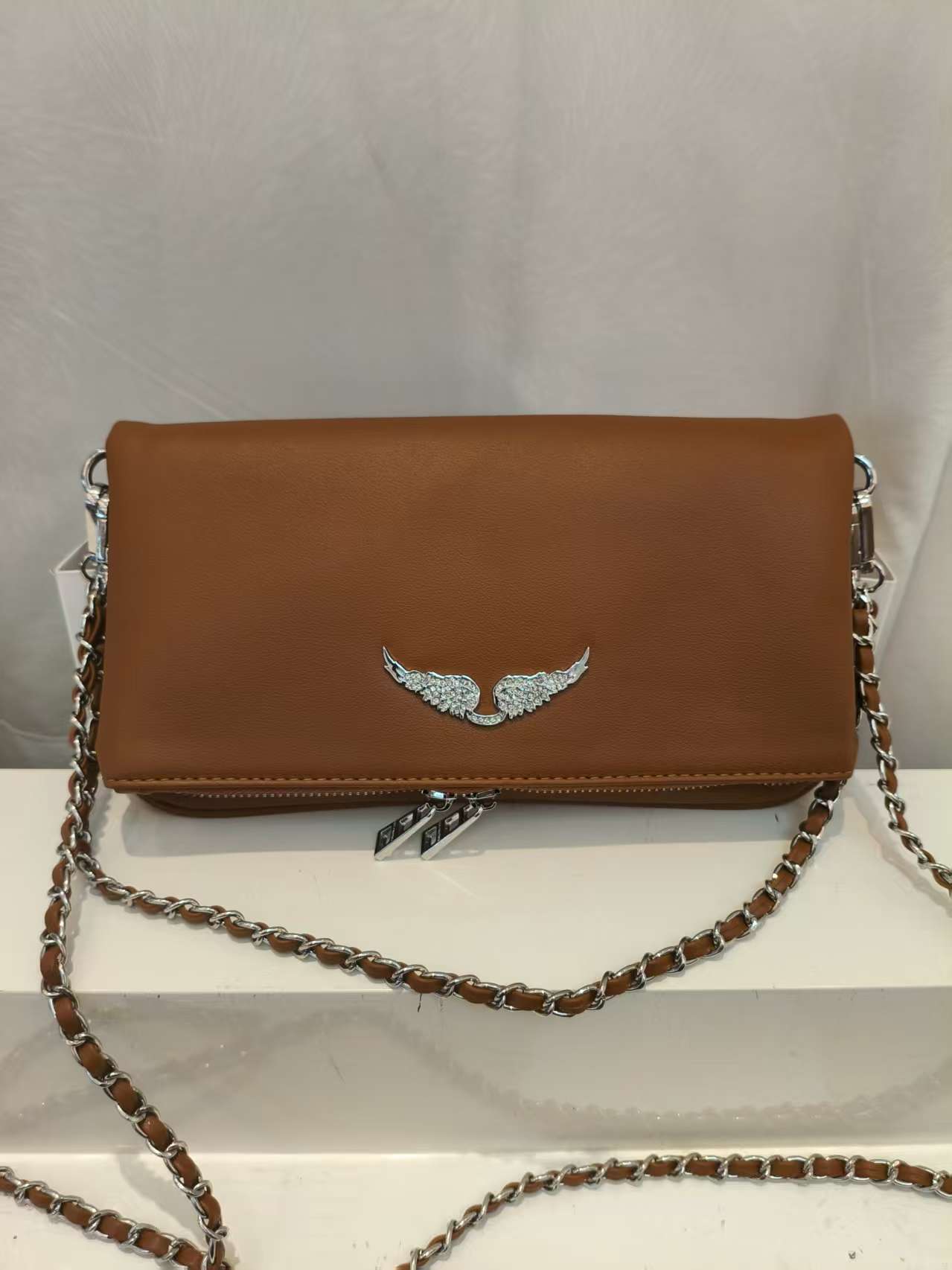 Pu Metal Chain Bag SA834