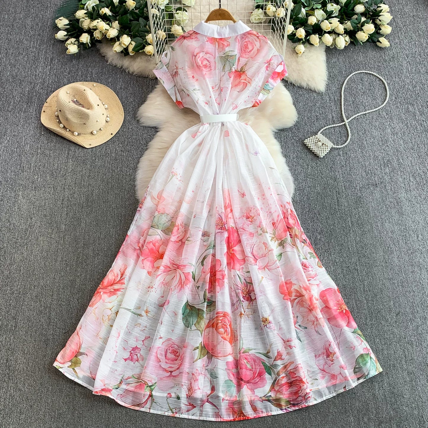 Suit Collar Raglan Sleeve Dress SA704/SA705/SA706