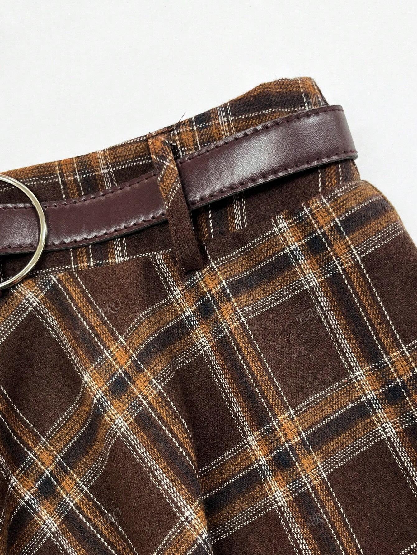 Brown Skirt-no belt  64D122