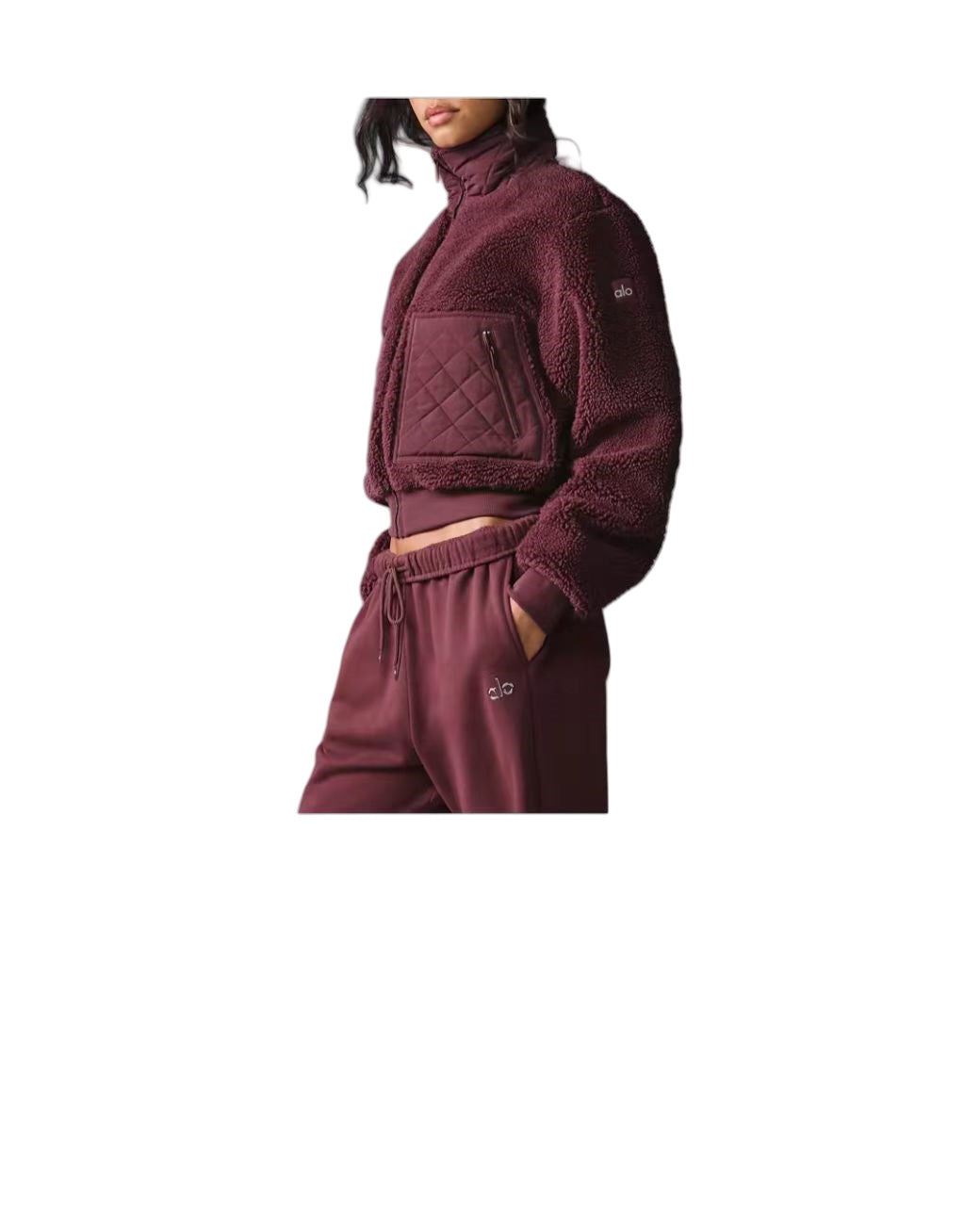 Lamb Wool Hooded Jacket SA507