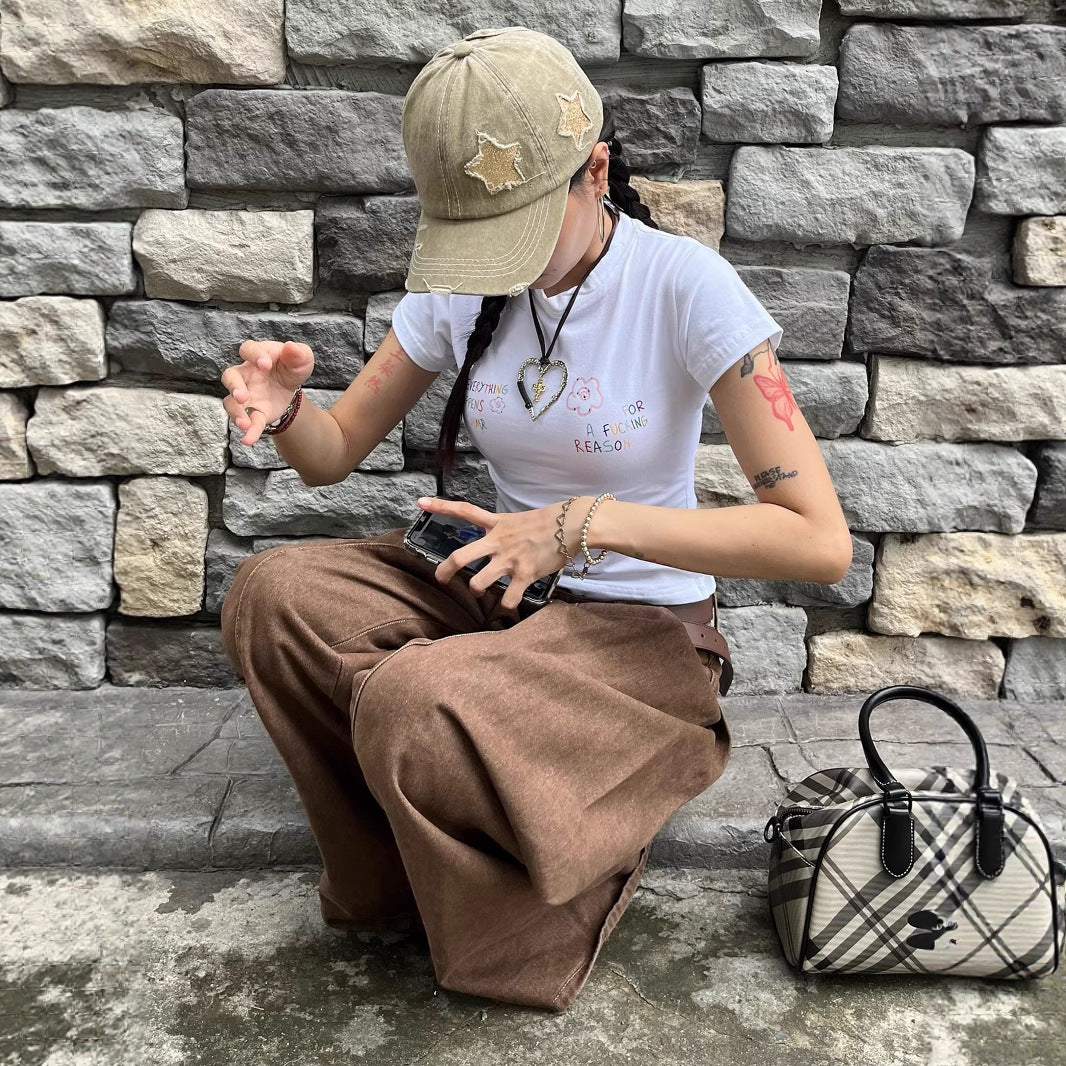 Low Waist Denim Trousers SA390